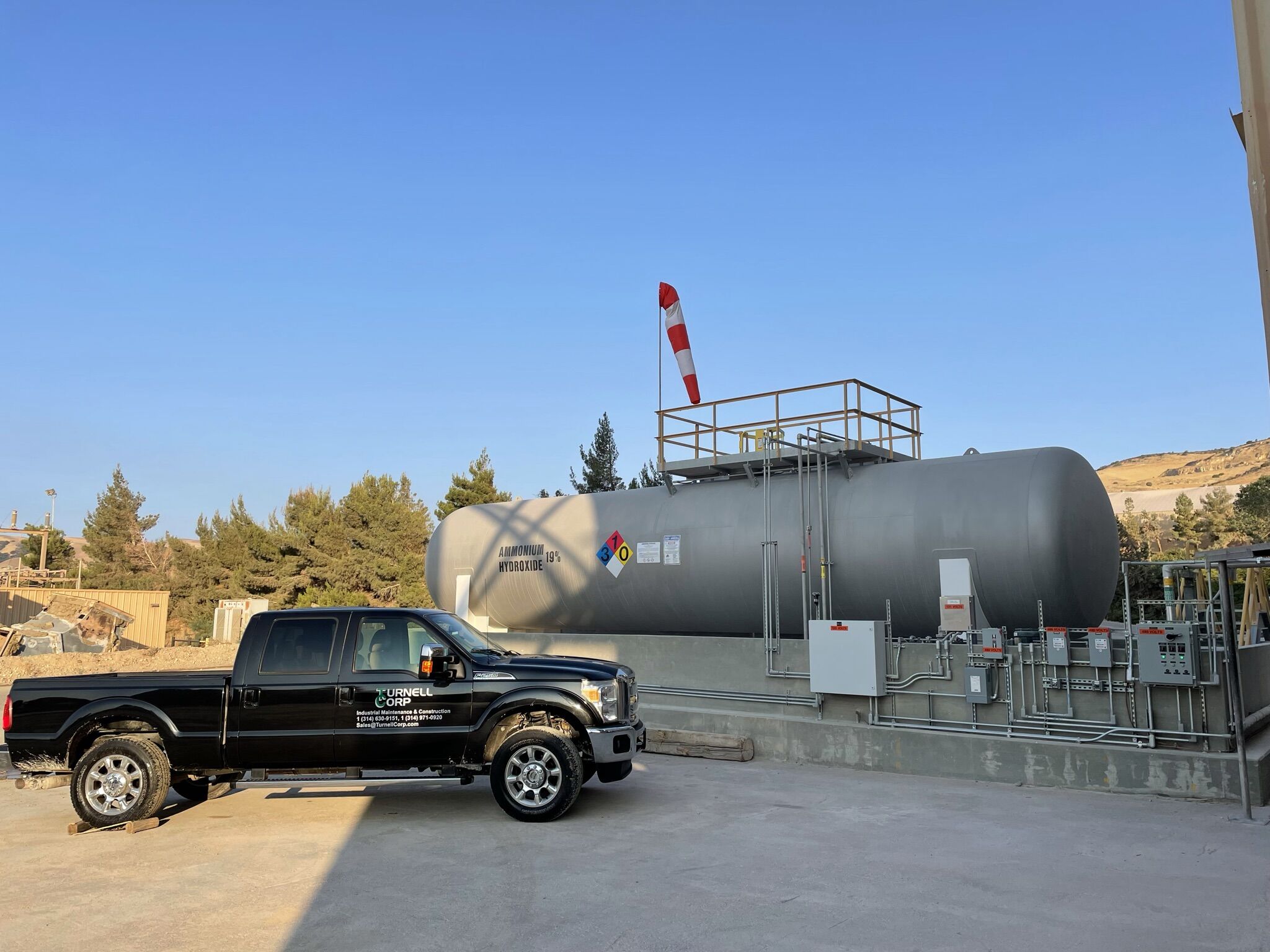 SNCR System Upgrade (2020) — Storage Tank And Unloading Area (1/6)