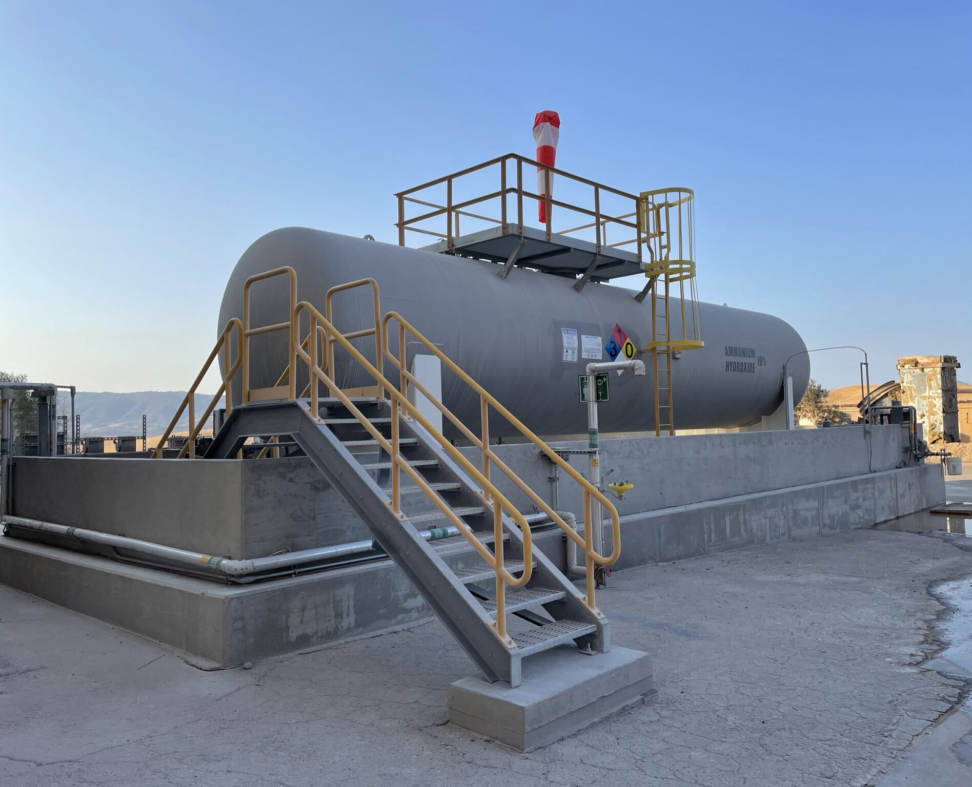 SNCR System Upgrade (2020) — Tank Access And Containment (4/6)