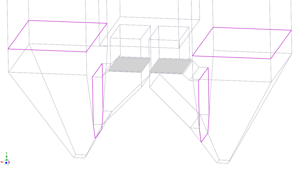 Existing inlet grate geometry