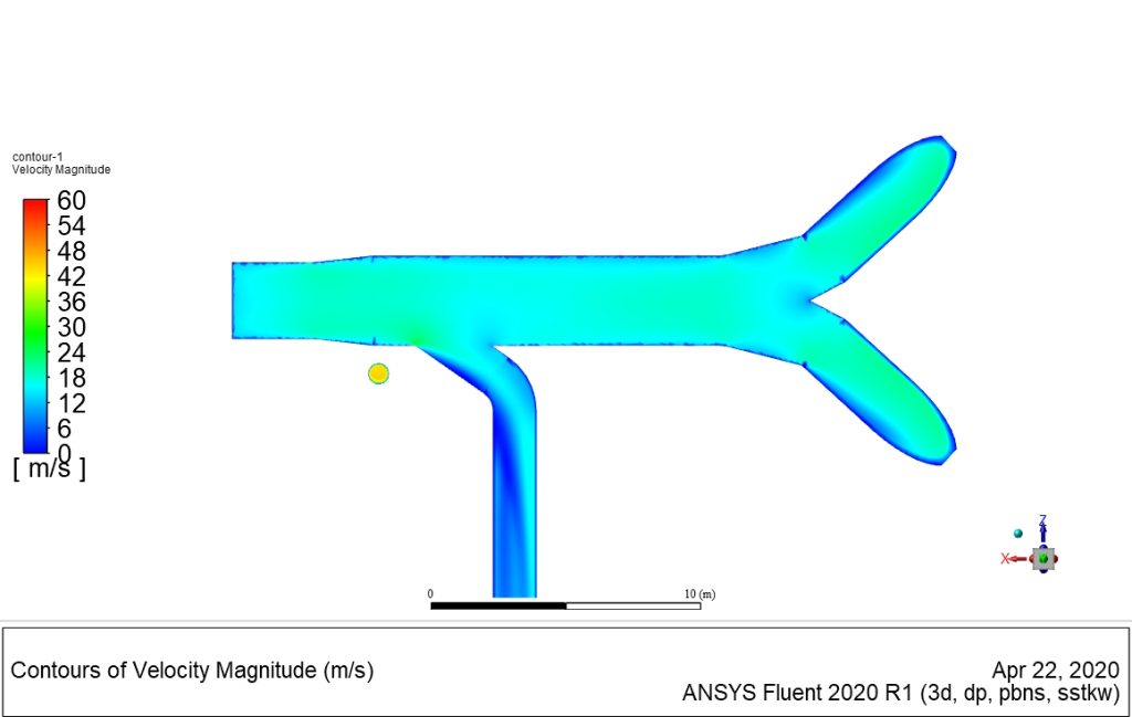 Existing arrangement with full furnace firing in plan