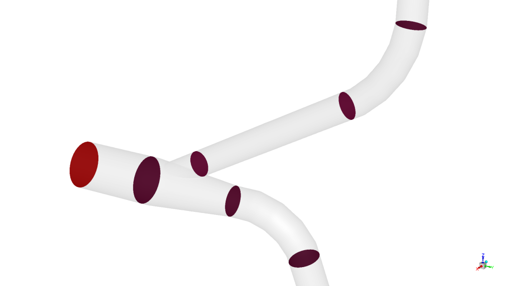 Filter inlet geometry