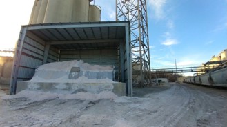 Chemical Gypsum Handling System — Covered Gypsum Storage Area (8/9)