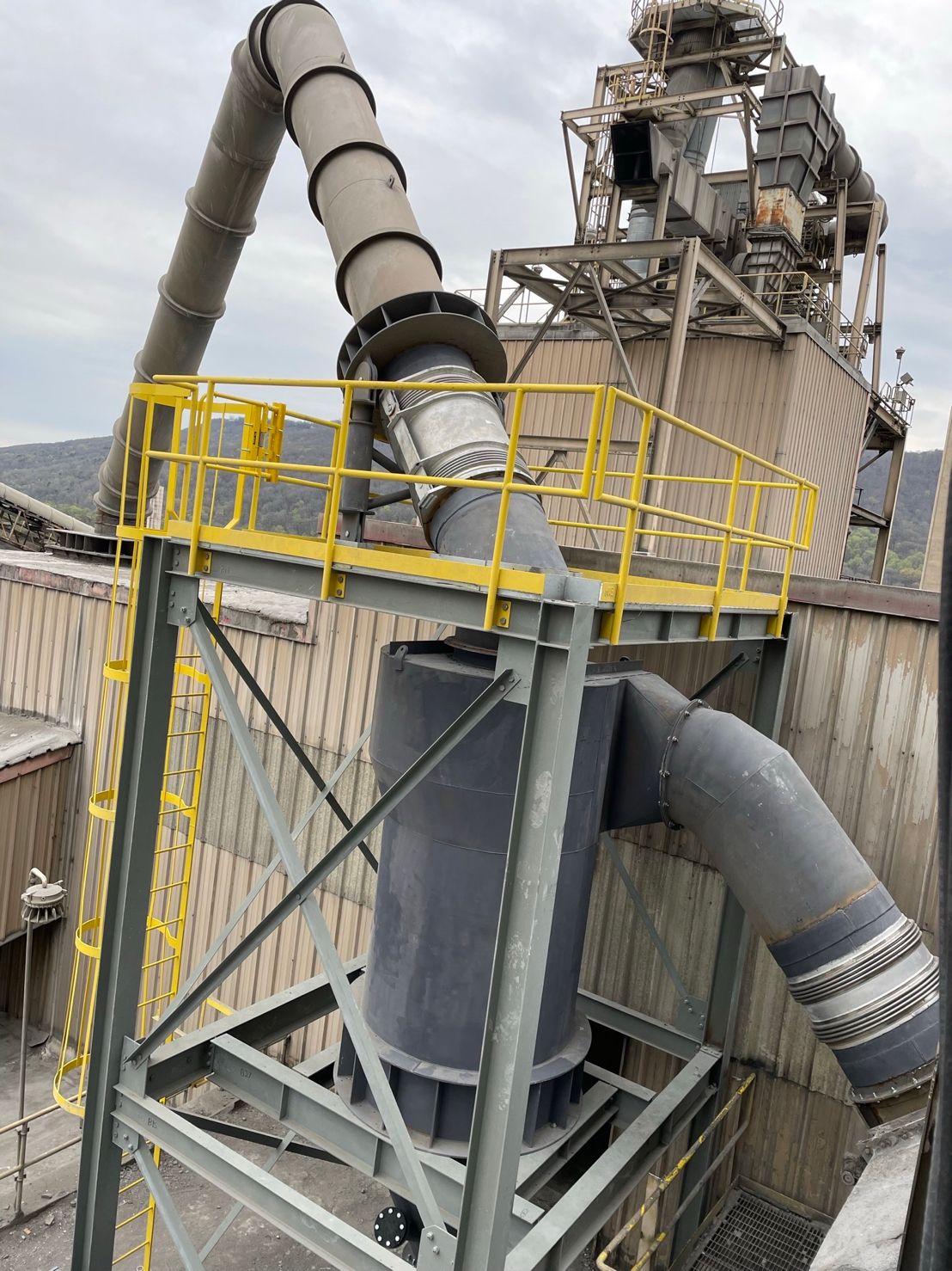 Cooler Takeoff Cyclone — Duct Connection (5/6)