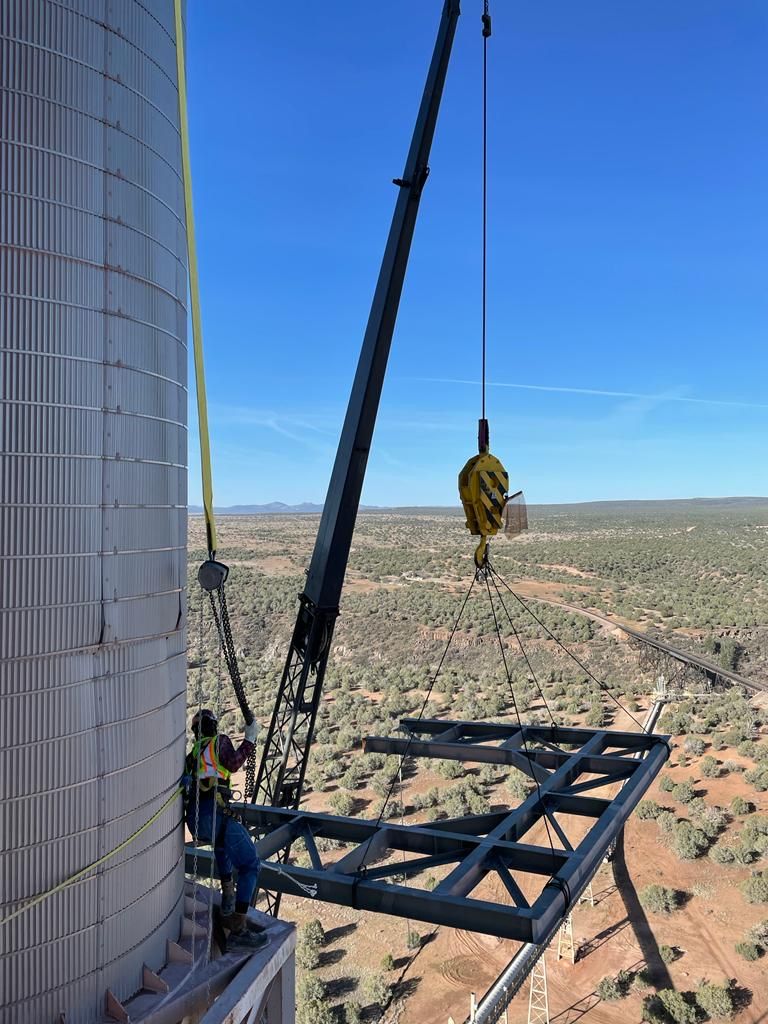 Downcomer Gas Conditioning — Platform Lifting (1/4)