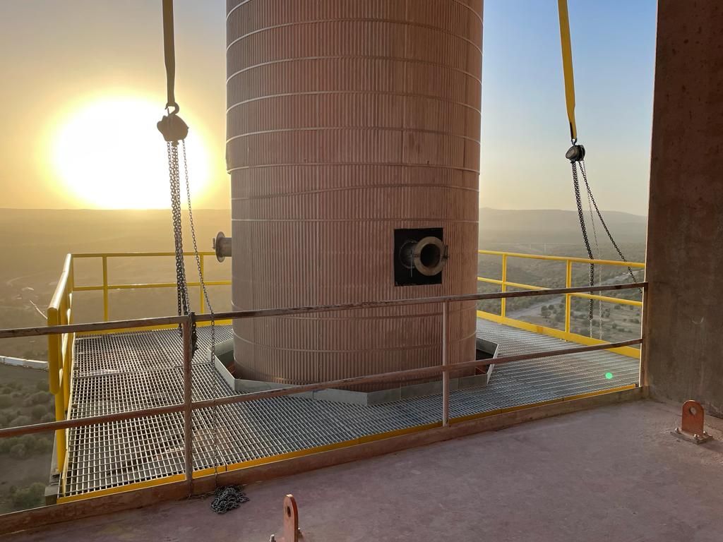 Downcomer Gas Conditioning — Duct And Access Platform (2/4)