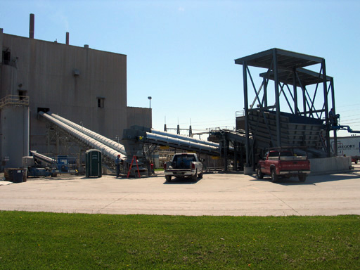 Material handling installation