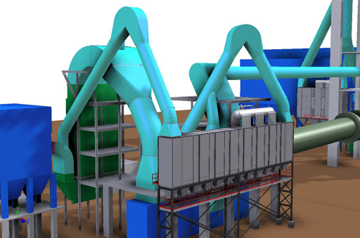 Heat recovery equipment and duct model