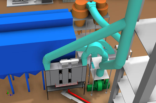 Heat recovery duct connections